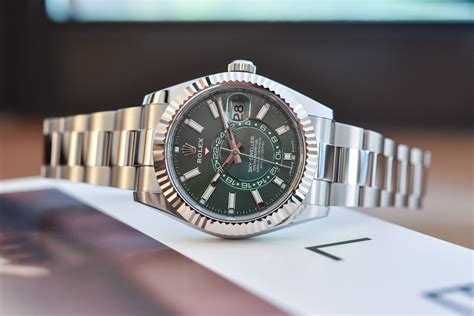 mint green sky dweller rolex|rolex oyster perpetual sky dweller.